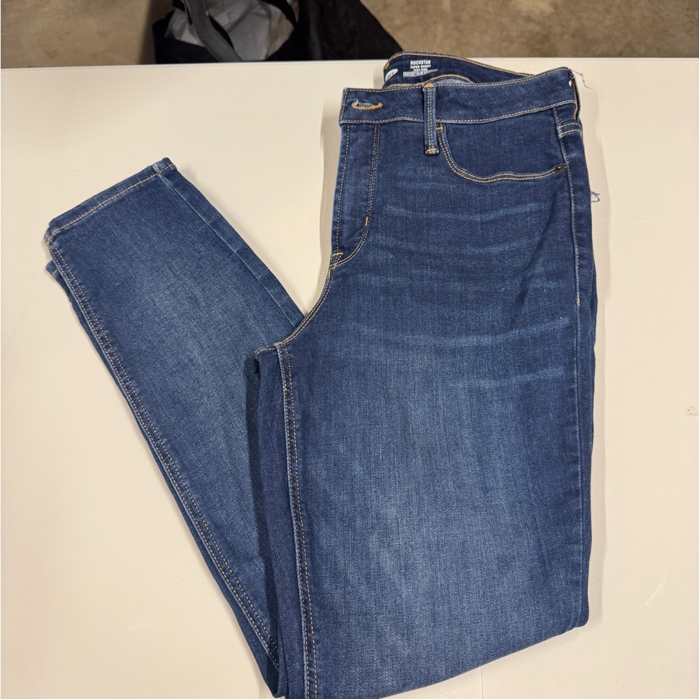 Old Navy Dark Blue Women's Skinny Jeans
